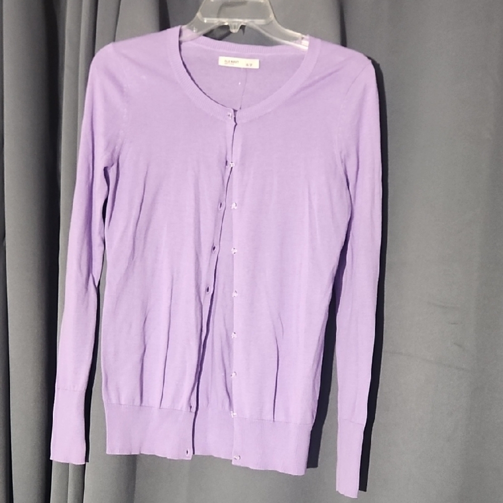 Old Navy Purple Women's Cardigan